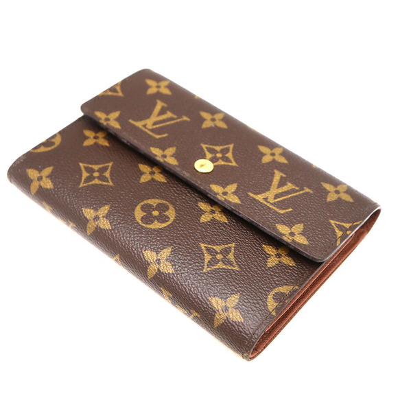 Louis Vuitton Handbags - Louis Vuitton Porte Tresor Etui Papier Wallet Monogram Brown